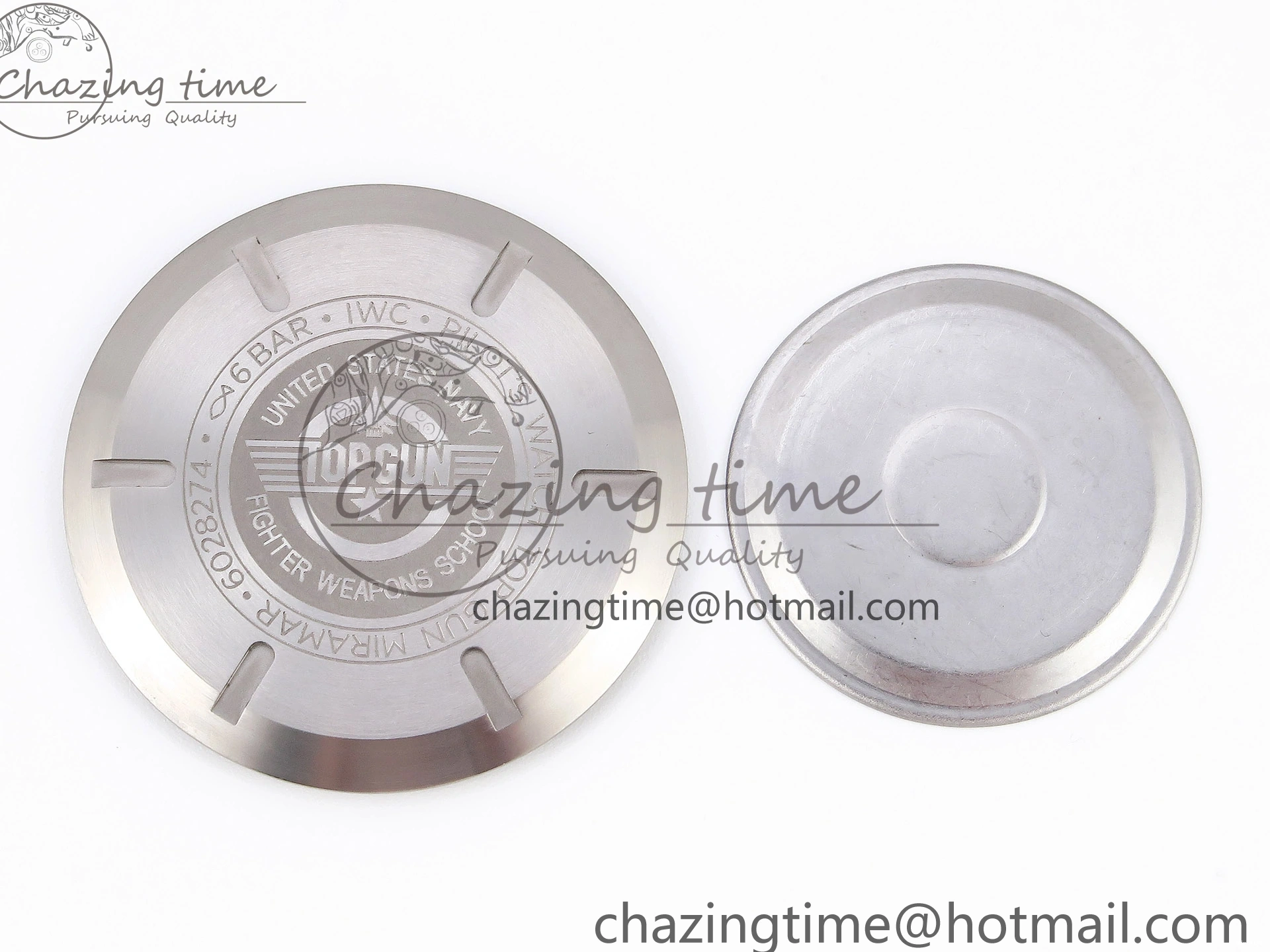 MIROTIME 0208 FreshLook Pilot’s Watch Top Gun Black Ceramic IW326901 ZF 1:1 Best Edition on Black Nylon Strap A 7026